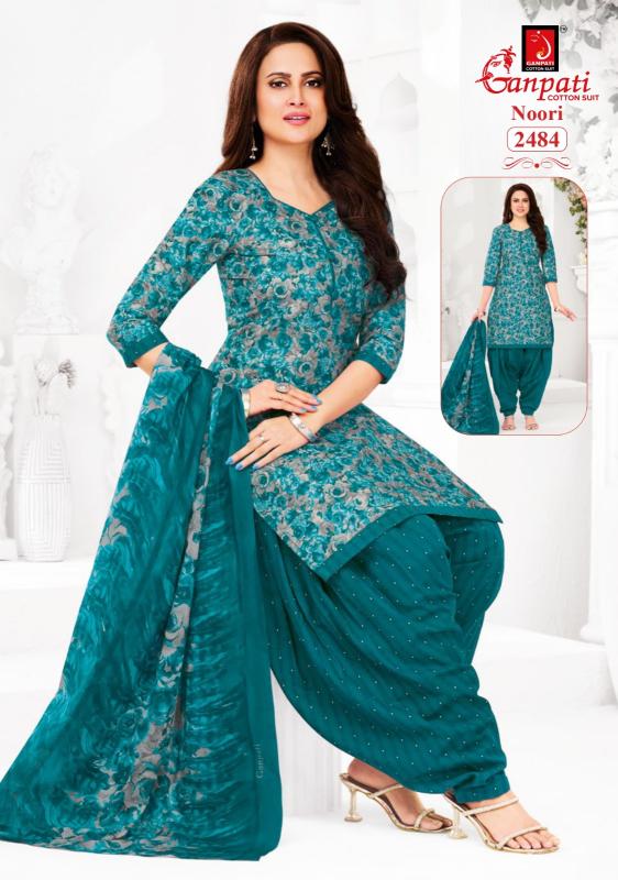 Ganpati noori patiyala vol-13 dress materials wholesaller